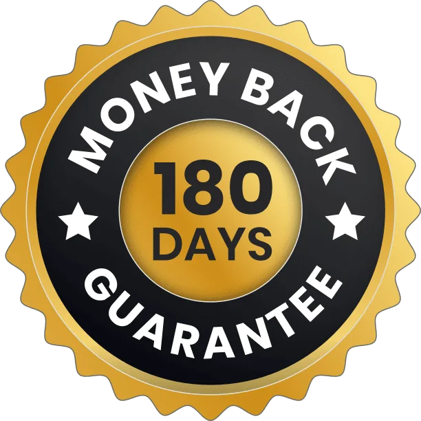 Neuro Sharp 180-Day Money Back Guarantee